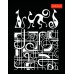 Записная книга А6, 36 листов (серия Black & White)